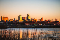 Kaw Point at Sunset