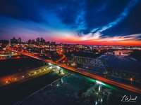 Blue Sunset